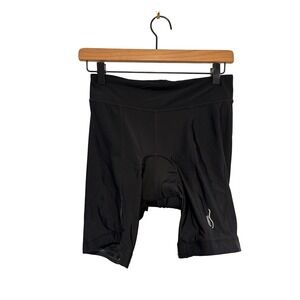 Louis Garneau Womens Black Gel Padded Cycling Shorts Size Medium